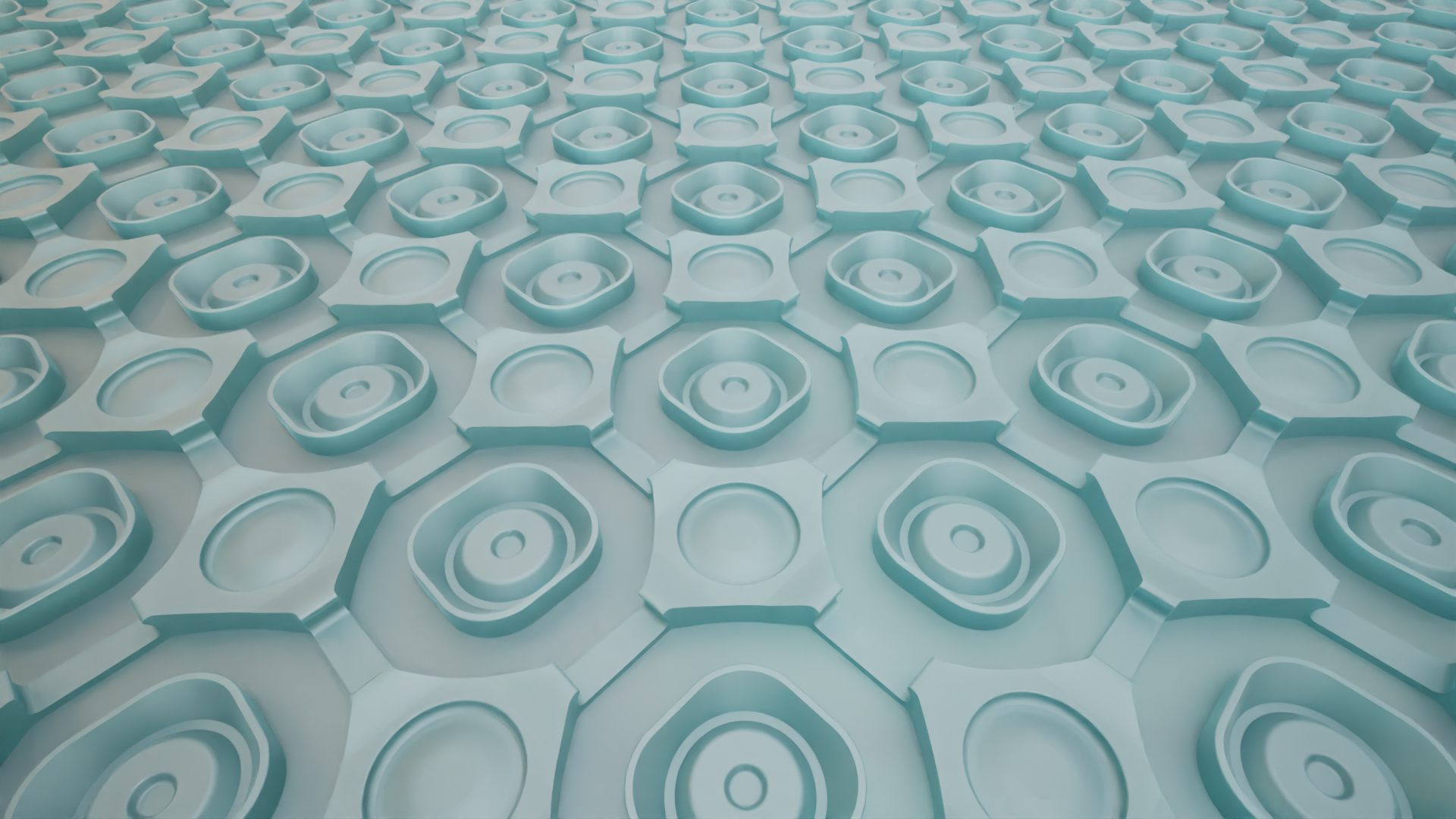 CosyFloor membrane installation over thinset mortar