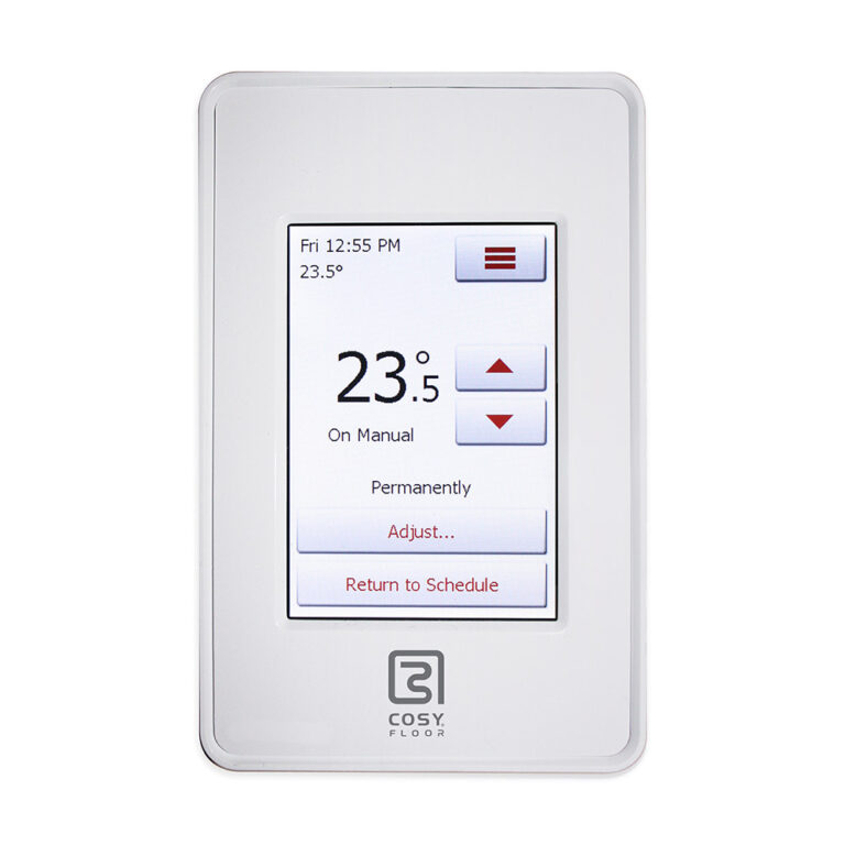 CosyFloor touchscreen thermostat product image