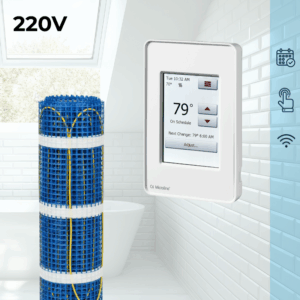 CosyFloor Mat Infloor Heating System with Touchscreen  WiFi  Thermostat 220V