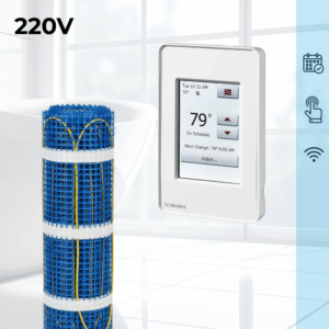 CosyFloor Mat Infloor Heating System with Touchscreen  WiFi  Thermostat 220V