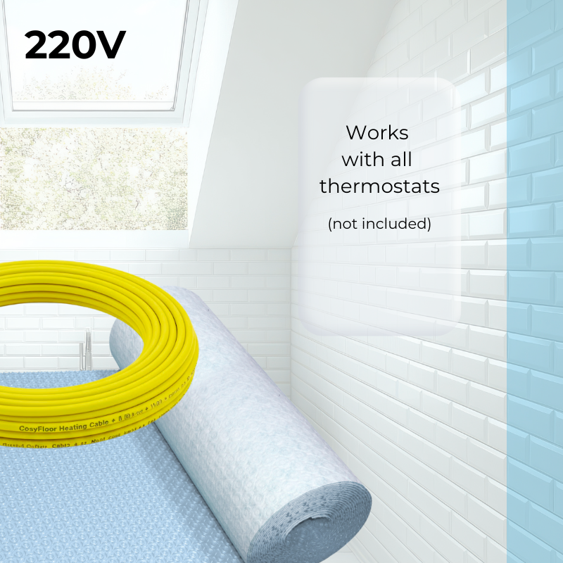 CosyFloor Cable Infloor Heating System 220V