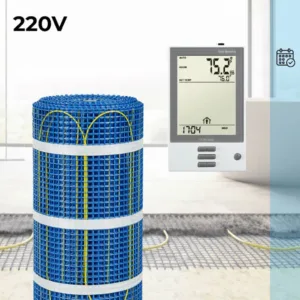 CosyFloor Mat Infloor Heating System with Programmable Thermostat 220V